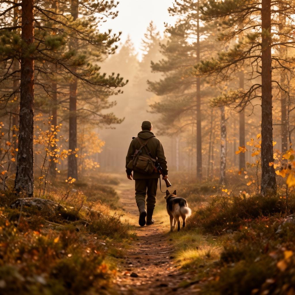 Från jaktmarkerna